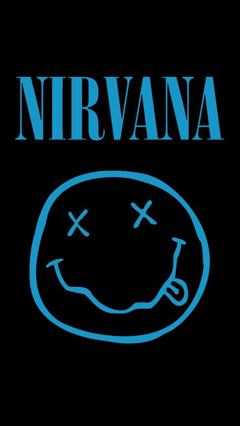 Nirvana Logo Wallpaper, Nirvana Wallpaper, Nirvana Logo, Nirvana Poster, Grunge Posters, Rock Band Posters, Free T Shirt Design, Nirvana Kurt Cobain, Graffiti Words