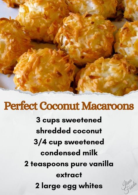 Coconut Macaroon Cookies Recipes, Macaroons Cookies, Macaroon Cookies Recipe, Coconut Macaroon Cookies, Coconut Macaroons Easy, Coconut Macaroon, Coconut Macaroons Recipe, Macaroon Cookies, Macaroon Recipes