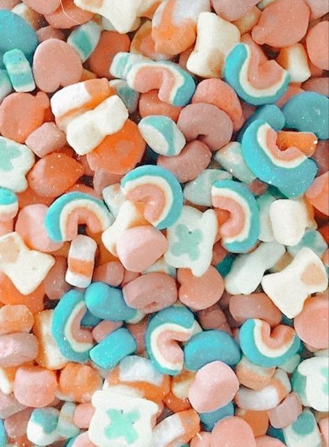 Lucky Charm Aesthetic, Lucky Charms Aesthetic, Charms Aesthetic, Charm Aesthetic, Peach Aesthetic, Lucky Charms, Aesthetic Aesthetic, Aesthetic Collage, Lucky Charm