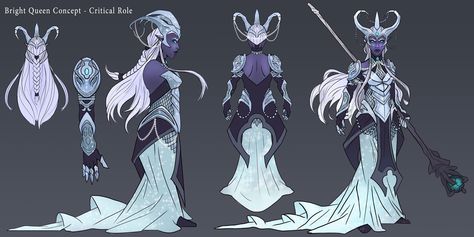 Bright queen Critical Role Bright Queen, Shattered Heart, D D Character Ideas, Mighty Nein, Night Elf, Critical Role Fan Art, D&d Dungeons And Dragons, Dark Elf, Art Idea