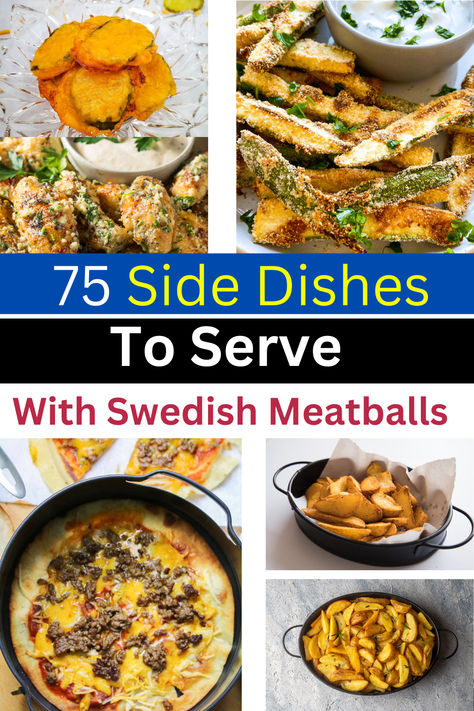 Explore the best side dishes to serve with Swedish meatballs, ensuring this flavorful main course drizzled in creamy gravy is complemented perfectly! Scandinavian Side Dishes, Swedish Meals, Swedish Meatballs, Best Side Dishes, Food Pairings, Yummy Sides, Perfect Food, Main Course, Gravy