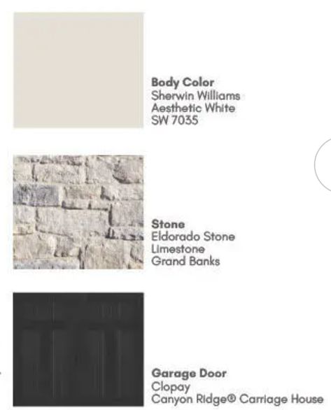 Limestone House Exterior Color Schemes, Limestone House Exterior, Limestone House, Eldorado Stone, Brick Exterior, Brick Exterior House, Exterior Color Schemes, Carriage House, Exterior House