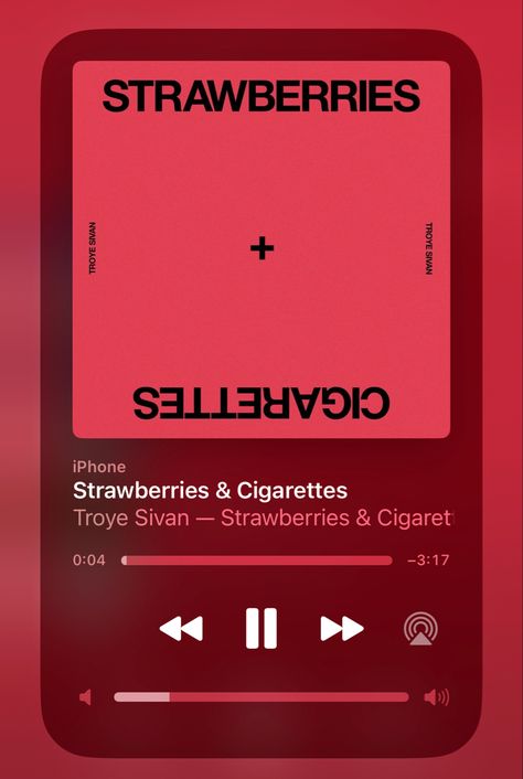 Strawberry And Ciggerates, Strawberries And Ciggerates, Music Time, Lyric Poster, Troye Sivan, Music Aesthetic, Freshman Year, Insta Instagram, Pretty Lyrics