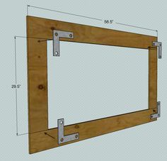 Map Frame, Travel Map Diy, Mirror Frame Diy, Barn Wood Projects, Simple Frame, Diy Picture Frames, Rustic Frames, Framed Maps, Diy Mirror