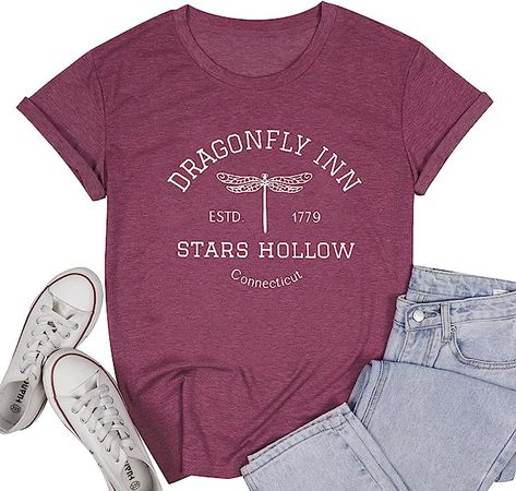 Gilmore Girls T Shirt, Gilmore Girls Shirt, Gilmore Girls Christmas, Stars Hollow Connecticut, Dragonfly Inn, Kid Recipes, Stars Hollow, Girls Shirt, Christmas Gifts For Girls