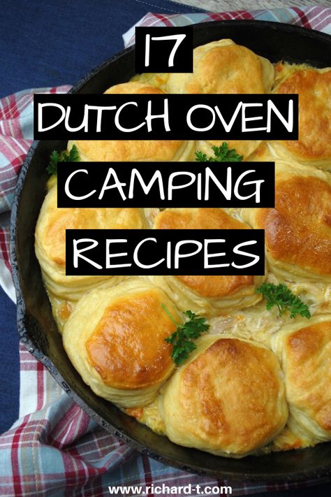 17 Amazing dutch oven camping recipes! #dutchovenrecipes #campingrecipes #dutchovencampingrecipes Camp Fire Dutch Oven Meals, Camp Dutch Oven Recipes Outdoor Cooking, Camp Dutch Oven Recipes, Dutch Oven Breakfast Recipes, Dutch Oven Recipes For Camping, Camp Oven Recipes, Campfire Dutch Oven Recipes, Foil Meals, Campfire Meals