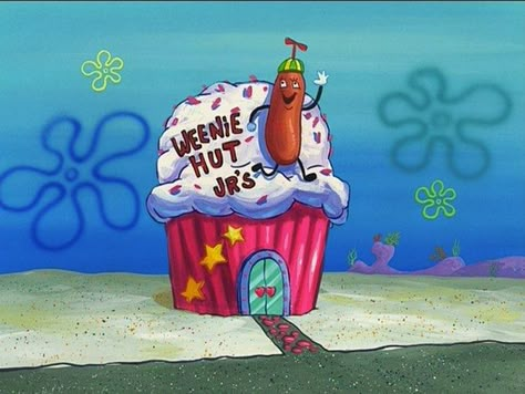 Weenie Hut Jr, Spongebob Frames, Spongebob Funny Pictures, Spongebob Stuff, Spongebob Pics, Spongebob Birthday Party, Funny Spongebob Memes, Spongebob Painting, The Spongebob