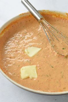 Roasted Red Pepper Cream Sauce, Roasted Red Pepper Alfredo, Red Pepper Cream Sauce, Roasted Red Peppers Recipes, Pepper Cream Sauce, Ravioli Sauce, Little Sunny Kitchen, Modern Honey, Cream Sauce Pasta