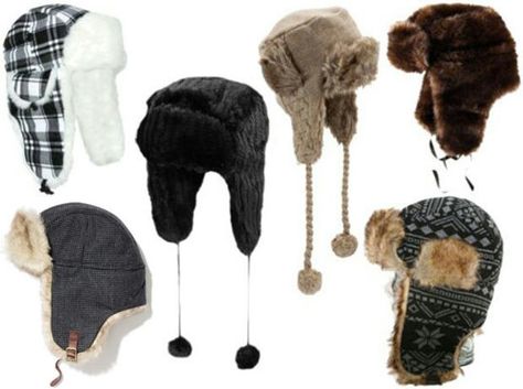 Winter hats Epic Clothes, Funky Hats, Hat Aesthetic, Downtown Outfits, Trapper Hat, Trapper Hats, Birthday Wishlist, Cool Hats, College Fashion