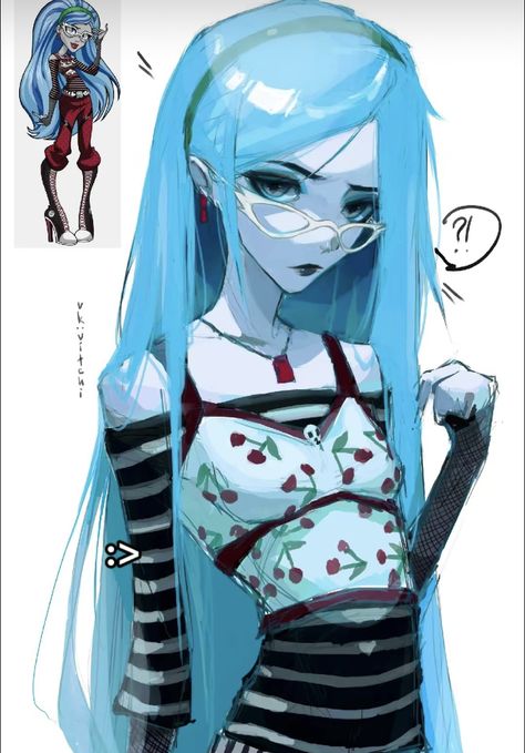 Monster High Ghoulia, Ghoulia Yelps, Monster H, Arte Monster High, Monster High Pictures, Arte Grunge, Monster High Art, Monster High Characters, Monster High Doll