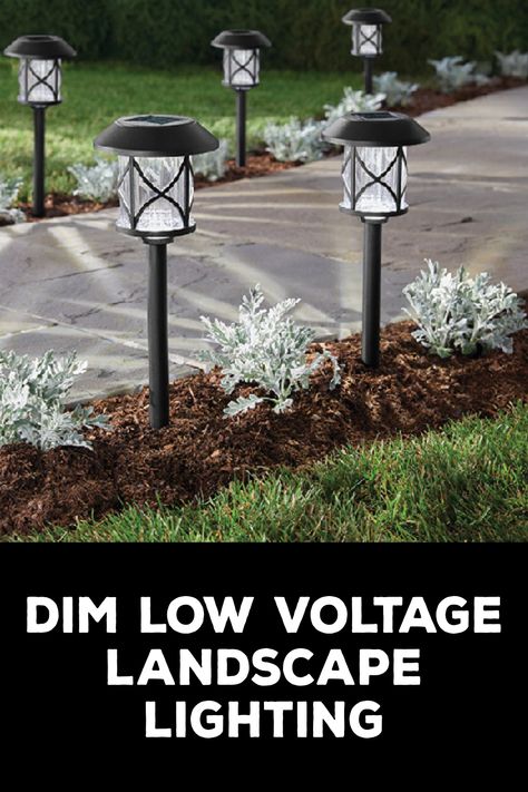 How to Dim Low Voltage Landscape Lighting Low Voltage Landscape Lighting, Reduce Energy Consumption, Beautiful Outdoor Spaces, Outdoor Speakers, Led Dimmer, Dim Lighting, Outdoor Light, Landscape Lighting, Lighting System