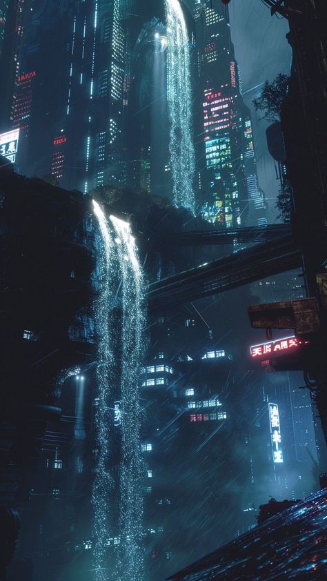 skyscraper, urban, city, dark, light, street, abstract, technology, motion, business, underwater, water, architecture, reflection, rain Dark Dystopian Aesthetic, Sci Fi Fantasy Aesthetic, Dark Sci Fi Aesthetic, Dark Futuristic Aesthetic, Dark Futuristic, City Dark, Sci Fi Aesthetic, Dystopian Aesthetic, Water Architecture