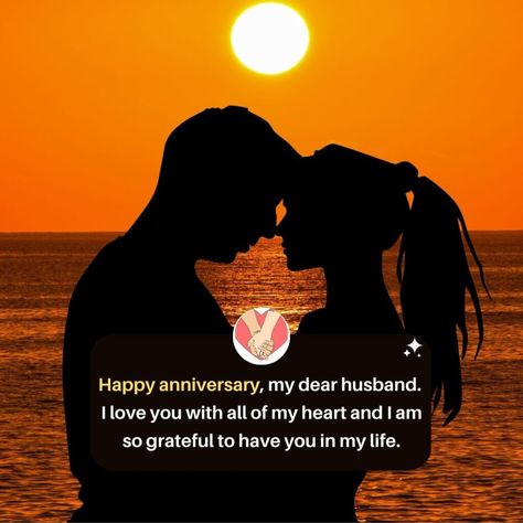 Happy Anniversary Wishes for Husband – It’s hard to believe another year has passed since we said ‘I do’. Time may fly by but my love for you only grows stronger with each passing day. I am so grateful to have you as my husband, my best friend, and my partner in life. Happy Anniversary, … The post 300+ Happy Anniversary Wishes for Husband | Wishing Husband Anniversary appeared first on Morning Pic. Happy 9th Anniversary To My Husband, First Anniversary Wishes For Husband, Happy 4th Anniversary My Love, Love Anniversary Wishes For Boyfriend, Happy Anniversary Wishes For Husband, Happy 23rd Anniversary, Love Anniversary Wishes, Happy Anniversary Hubby, Anniversary Wishes For Boyfriend