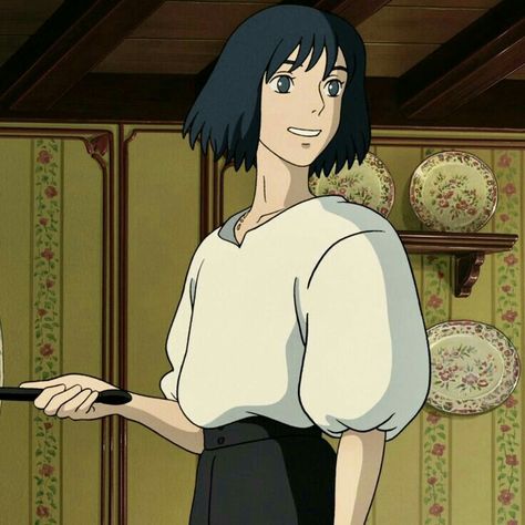 Howl's moving castle Howl Black Hair, Howl Pendragon Aesthetic, Studio Gibley, Pendragon Aesthetic, Ghibli Reference, Howl Movie, Howl's Moving Castle Howl, Howls Moving Castle Art, Howl Pendragon