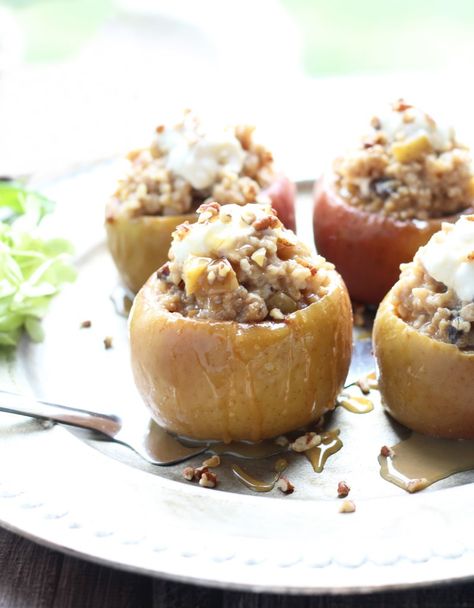 Baked Apples With Oatmeal, Apple Cups, Crescent Roll Pastry, Apple Crescent Rolls, Apple Cup, Breakfast Crescent Rolls, Dessert Items, Roasted Apples, Mule Recipe