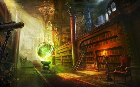 125 of my favorite Fantasy themed wallpapers! - Imgur Rinne Sharingan, Magical Library, Backgrounds Hd, Fantasy Rooms, Study Decor, Book Wallpaper, Fantasy Places, Fantasy Setting, Hd Backgrounds