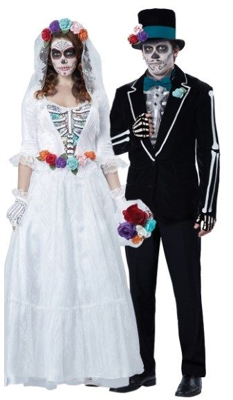 Halloween Costume Ideas For Bride And Groom Couples Costumes For Halloween, Dead Bride Costume, Pretty Woman Costume, Dead Bride, Halloween Costume Ideas For Couples, New Halloween Costumes, California Costumes, Bride Costume, Couples Costume