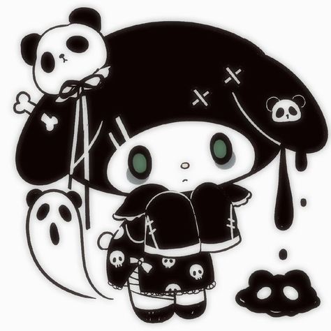 Halloween Kuromi, Kuromi Wallpapers, Hello Kitty Theme, Kitty Theme, Sanrio Kuromi, Theme Halloween, Wallpaper Cave, Icon Pack, Of Wallpaper