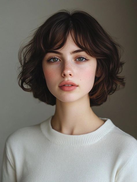 Medium Bob Haircuts: Stylish and Versatile Looks to Try Blowout Bob With Bangs, Hairstyles For Short Hair Color, Women Haircut Short, Short Japanese Hairstyles, Loose Braid Hairstyles, Medium Bob Haircuts, Japanese Short Hair, Angled Bobs, Short Bobs With Bangs