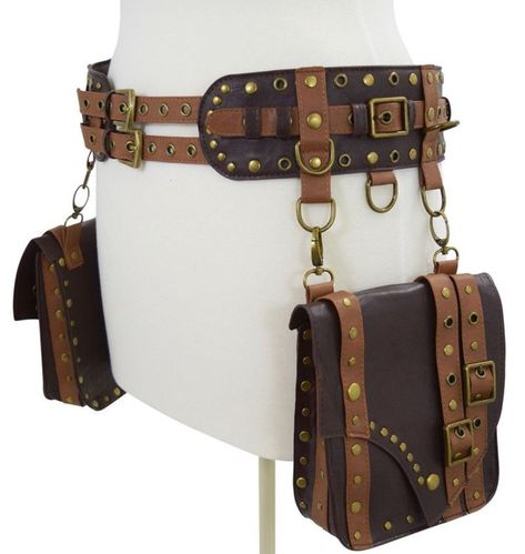 Western Steampunk, Mode Steampunk, Steampunk Decor, Steampunk Cosplay, Diy Costume, Steampunk Diy, Steampunk Accessories, Utility Belt, Steampunk Costume