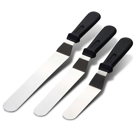 Icing Tools, Cake Spatula, Smooth Icing, Baking Equipment, Cake Decorating Frosting, Spatula Set, Spatulas, Cake Decorating Tools, Icing Spatula