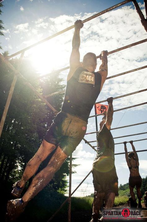 WOD 6.23.12:  It is our attitude at the beginning of a difficult task which, more than anything else, will affect it’s successful outcome.  - William James    Warm up: 10 minute jump rope and a light jog    5-15 pull-ups, 10-30 burpees, 5-15 burpee pull-ups  (repeat 3 times)  then, 1-3 mile tempo run    Cool down: stretch Spartan Race Obstacles, Obstacle Course Races, Obstacle Race, Tempo Run, Physically Fit, William James, Tough Mudder, Endurance Training, Spartan Race