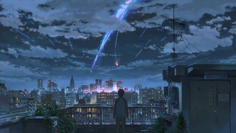 Kimi No Na Wa Wallpaper, 1366x768 Wallpaper, Your Name Wallpaper, 1366x768 Wallpaper Hd, Your Name Anime, Wallpaper Estetika, Computer Wallpaper Desktop Wallpapers, Desktop Wallpaper Art, Twitter Headers