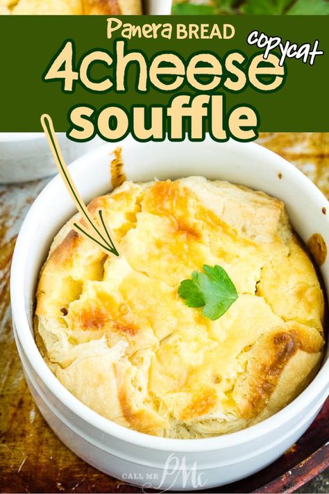 Just like Panera Bread 4 CHEESE SOUFFLE! (or Cheese Quiche) Copycat Panera Quiche Egg Souffle, Copycat Panera Breakfast Souffle, 4 Cheese Quiche, Panera Copycat Souffle, Copycat Panera Style Soufflés, Panera Quiche Recipe, Ramekin Quiche Recipes, Copycat Panera Egg Souffle, Panera Bread Quiche Recipe