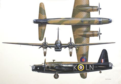 Vickers Wellington (Original) (Signed) art by Keith Fretwell at The Illustration Art Gallery Vickers Wellington, Airplane History, Aircraft Illustration, Wwii Airplane, Aviation World, Air Force Aircraft, British Aircraft, Navy Aircraft, Military Aviation