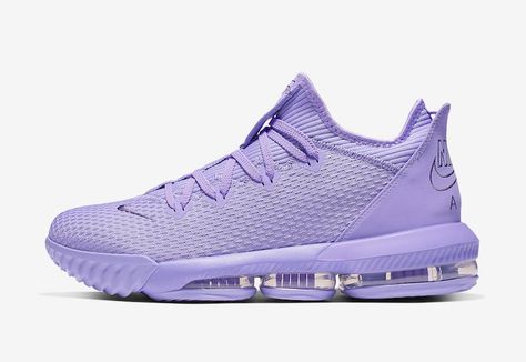 Sneaker Bar Detroit on Twitter: "An upcoming Nike LeBron 16 Low in Pastel Purple https://t.co/N9CN5m2EDP… " Zapatillas Nike Basketball, Purple Basketball Shoes, Purple Basketball, Lebron 16, Girls Basketball Shoes, Womens Basketball Shoes, Baskets Nike, Shoe Nike, Nike Basketball Shoes