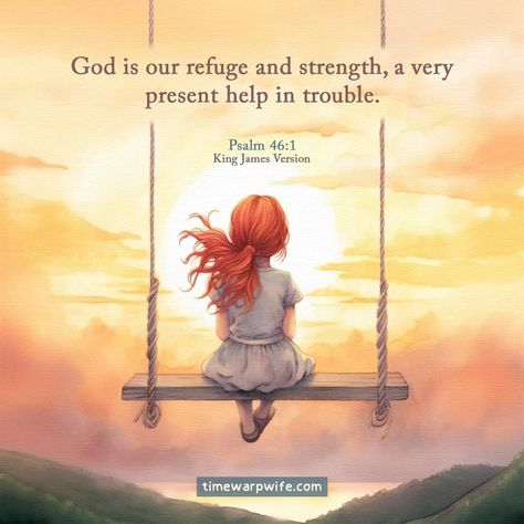 Psalm 46 1, Trust Jesus, God Is Our Refuge, Put God First, Winnipeg Manitoba, Scripture Pictures, Bible Verse Art, Bible Art Journaling, Bible Verses Quotes Inspirational