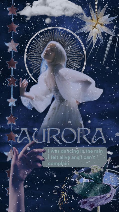 My entry for @buginthecorner0 ’s comp! Sorry for the repost it glitched :( #auroramusic #aurora #music #wallpaper #stars #singer #astrology #blue #lyrics Aurora Lyrics, Blue Lyrics, Aurora Aksnes, Roman Goddess, Tv Girls, I Am A Queen, Music Wallpaper, Holy Trinity, Alice In Wonderland