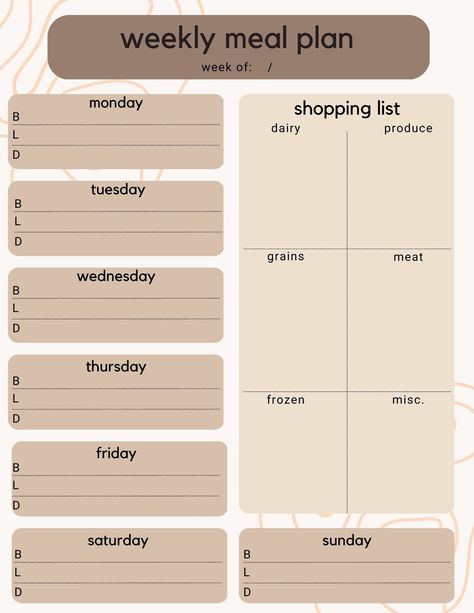 Meal Planning Template, Weekly Meal Plan, Printable, Digital Meal Plan mealplanner #darkmodedigitalplanner #printablestudentplanner #undatedyearlyplanner⌨️ Meal Planning Printable Templates, Meal Plan Printable, Meal Planning Printable Weekly, Weekly Meal Plan Template, Meal Calendar, Meal Planner Printable Free, Daily Meal Planner, Monthly Meal Planner, Meal Plan Grocery List