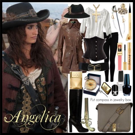 Angelica - Pirates of the Caribbean Disney Cruise Pirate Night, Caribbean Dress, Jack Sparrow Costume, Caribbean Outfits, Pirate Wedding, Female Pirate Costume, Pirate Outfit, Hallowen Costume, Character Inspired Outfits