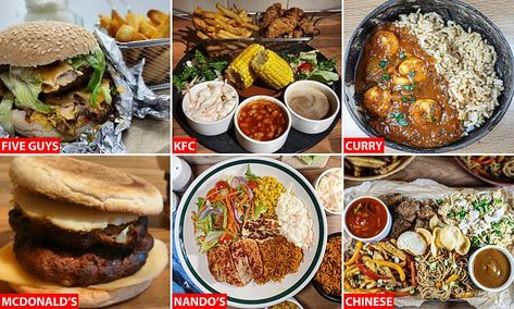 Queen of Fakeaway reveals how to recreate all your favourite meals at home | Daily Mail Online Copycat Mcdonald’s Hash Brown, Prawn Masala, Chinese 5 Spice, Chicken Balls, Fakeaway Recipes, Kfc Chicken, Spicy Rice, Low Calorie Cooking, No Calorie Foods