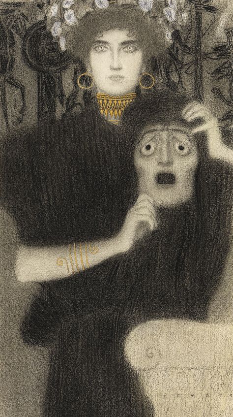 Gustav Klimt Art, Klimt Paintings, Klimt Art, Artistic Inspiration, White Chalk, Arte Inspo, Foto Art, Art Historian, Gustav Klimt