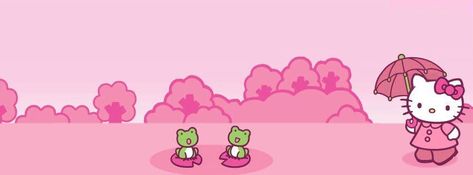 Facebook Cover Photos Hello Kitty, Hello Kitty Cover Photo Facebook, Hello Kitty Facebook Icon, Sanrio Cover Photo, Cover Photos Facebook Aesthetic Pink, Pink Aesthetic Facebook Cover, Facebook Cover Photos Pink, Cute Fb Cover Photos, Hello Kitty Cover Photo