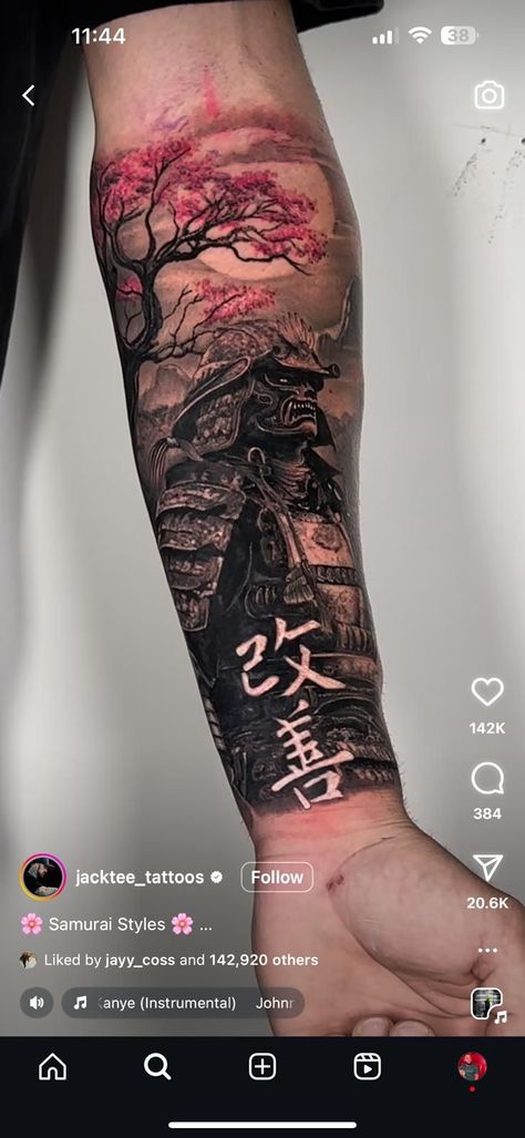 Chinese Sleeve Tattoos, Yakuza Style Tattoo, Japanese Forearm Tattoo, Chest Neck Tattoo, Tato Naruto, Samurai Tattoo Sleeve, Japanese Tattoos For Men, Hyper Realistic Tattoo, Forearm Tattoo Design