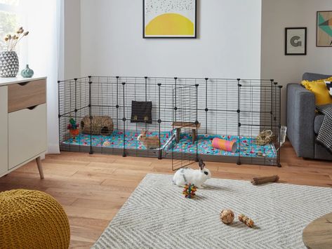 Your Questions Answered: FAQs About Indoor Rabbit Cages Large Indoor Rabbit Enclosure, X Pen Rabbit Cage, Bunny Pen Indoor, Indoor Rabbit Enclosure, Indoor Rabbit Cage, Rabbit Pen, Rabbit Enclosure, Rabbit Habitat, C&c Cage