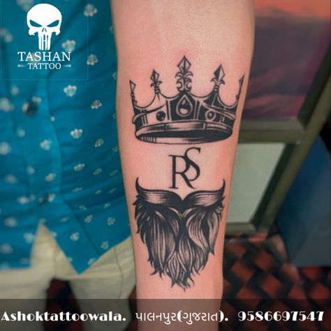 TashanTattoo
AshokTattooWala
S.20. Tirupati plaza
Opp. New bus stand
Near gd modi collage
Palanpur (gujrat)
9586697547
9687533310 New Tatoo2023, Letter Tattoo, Alex Grey, Crown Tattoo, Beard Tattoo, Best Sleeve Tattoos, King Logo, Tattoo Tattoo, Tattoo Lettering