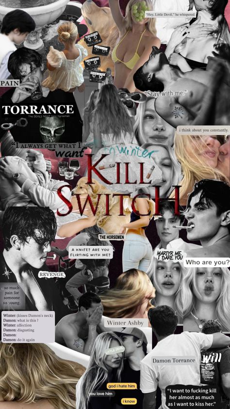 Winter Ashby & Damon Torrance - Devil’s Night #3 Kill Switch Penelope Douglas, Damon Torrance, Winter Ashby, Devil's Night Penelope Douglas, Penelope Douglas, Dark Books, Night Book, Dark Romance Books, Book Wallpaper