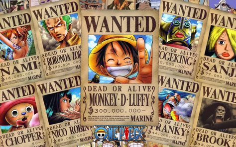 One Piece Desktop Wallpaper Hd 1080p, Wanted One Piece, Anime Computer Wallpaper, Computer Wallpaper Hd, One Piece Logo, 1920x1200 Wallpaper, Wanted Poster, One Piece Wallpaper Iphone, 1080p Anime Wallpaper