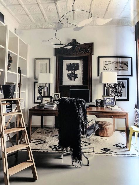 Marlene Birger, Interior Design Course, Chic Bedroom Decor, Workspace Design, Rock Chic, Chic Bedroom, Design Course, Malene Birger, Design Living Room