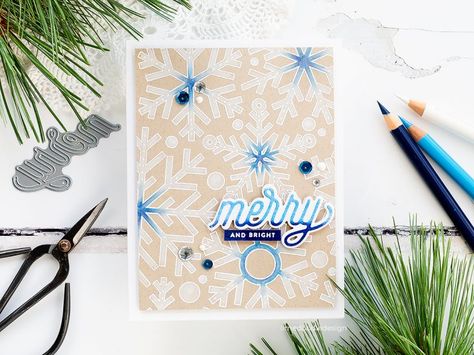 Doodling with Debby Pencils on Kraft Kraft Christmas Cards, Christmas Cards 2018, Simon Says Stamp Blog, Card Inspo, Snowflake Cards, Kids Crafting, White Heat, Paper Creations, Friends Happy