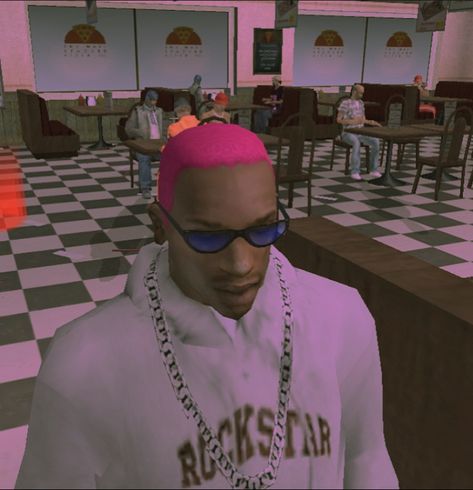 Steam Avatar, San Andreas Gta, Gta Funny, Steam Profile, Carl Johnson, Kylie Jenner Photoshoot, Gta 6, Gta Sa, Snapchat Icon