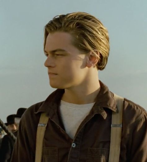 90s Haircut Men, Leonardo Dicaprio Hair, Hair Tips For Men, Titanic Leonardo Dicaprio, 90s Haircuts, Guy Haircuts Long, Leonardo Dicaprio 90s, Medium Length Hair Men, 90s Hairstyles