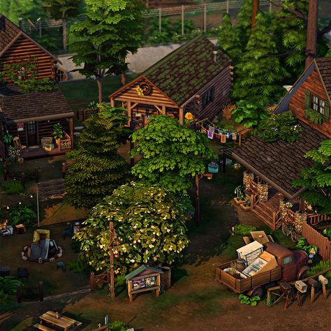 Bonfire Pits, Lumber Mill, Sims Four, Sims 4 Build, Sims 4 Houses, Sims 4 Cc Finds, Garden Boxes, Sims House, Sims Mods