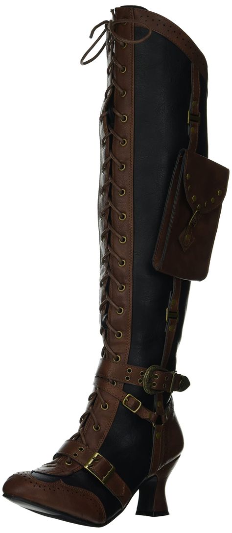 PRICES MAY VARY. Knee High Boot Viking Shoes Woman, Fantasy Thigh High Boots, Violet Evergarden Boots, Pirate Boots Womens, Medieval Boots Women, Skeleton Boots, Ren Faire Shoes, Heelless Boots, Elven Shoes