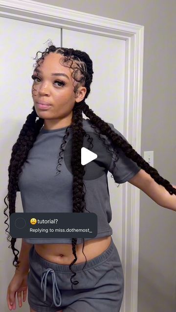 tyann| on Instagram: "Loc style tutorial   ________________ #reels #locs #locstyles" Locs Hairstyles For The Beach, Quick Short Loc Styles For Women, High Ponytail With Locs, High Locs Ponytail, Adding Curly Hair To Locs, Locs Bun Styles Updo, Chole Bailey Loc Styles, Extended Loc Ponytail, Quick Weave Over Locs