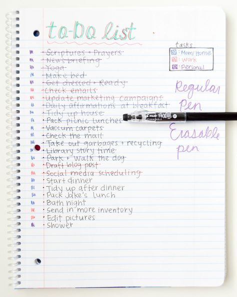 How To Create an Effective Daily To-Do List - The DIY Lighthouse Organized To Do List Ideas, To Do List Ideas For Study, To Do List Example, To Do List Written, Organized To Do List, Ideas For Study, Diy To Do List, Study Planner Ideas, To Do List Aesthetic